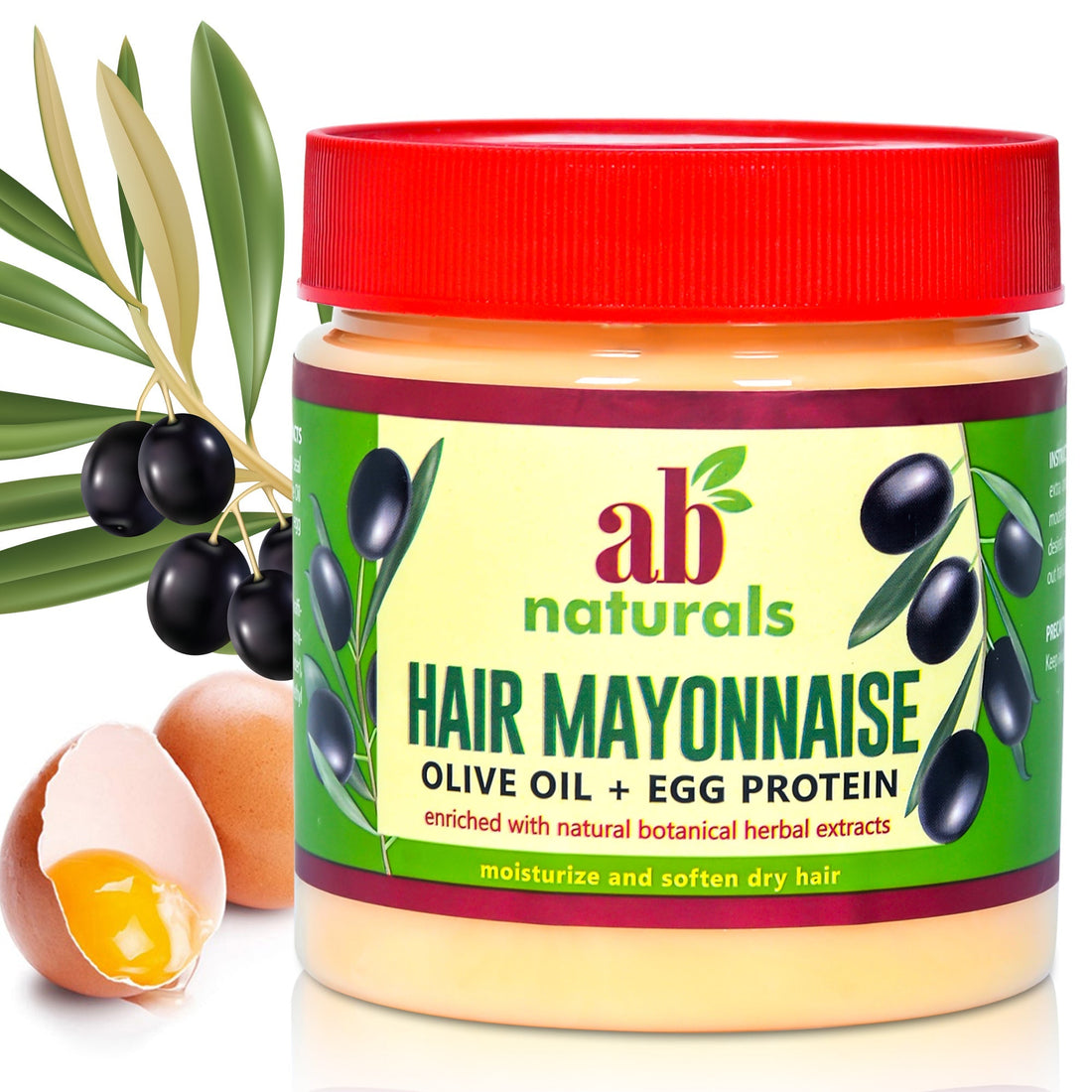 Ab Naturals Hair Mayonnaise Olive Oil + Egg Protein