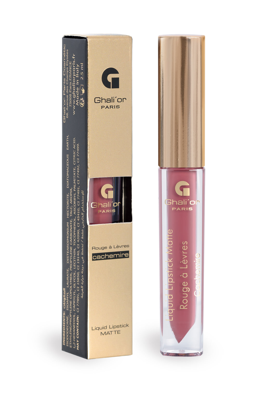 Cashmere Liquid Lipstick, 2.5ml, Cedar N°506