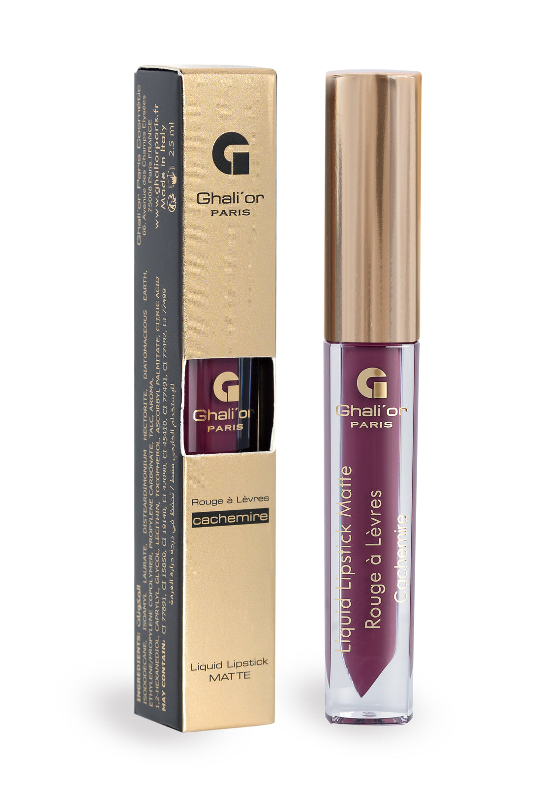 Cashmere Liquid Lipstick, 2.5ml, Coquette N°515