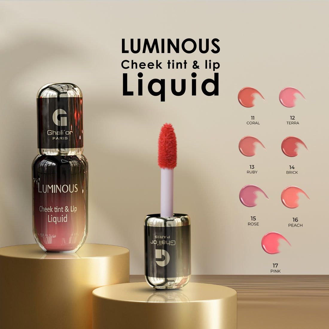 Luminous Cheek Tint & Lip N° 12 TERRA